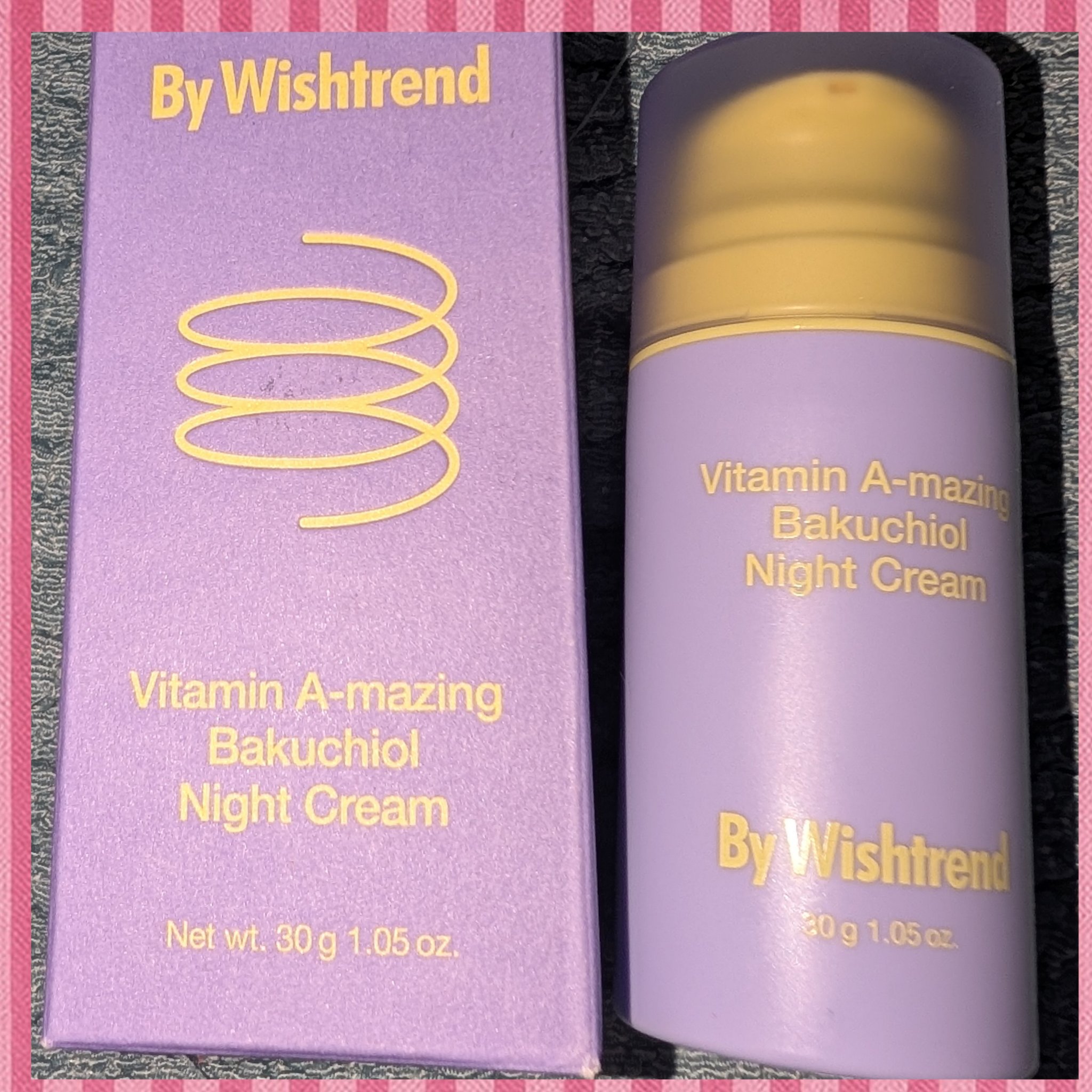 ビタミンA-mazingバクチオールナイトクリーム/By Wishtrend/フェイスクリームを使ったクチコミ（1枚目）