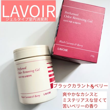 ジェルタイプ室内消臭剤/LAVOIR/ルームフレグランスを使ったクチコミ(4枚目)