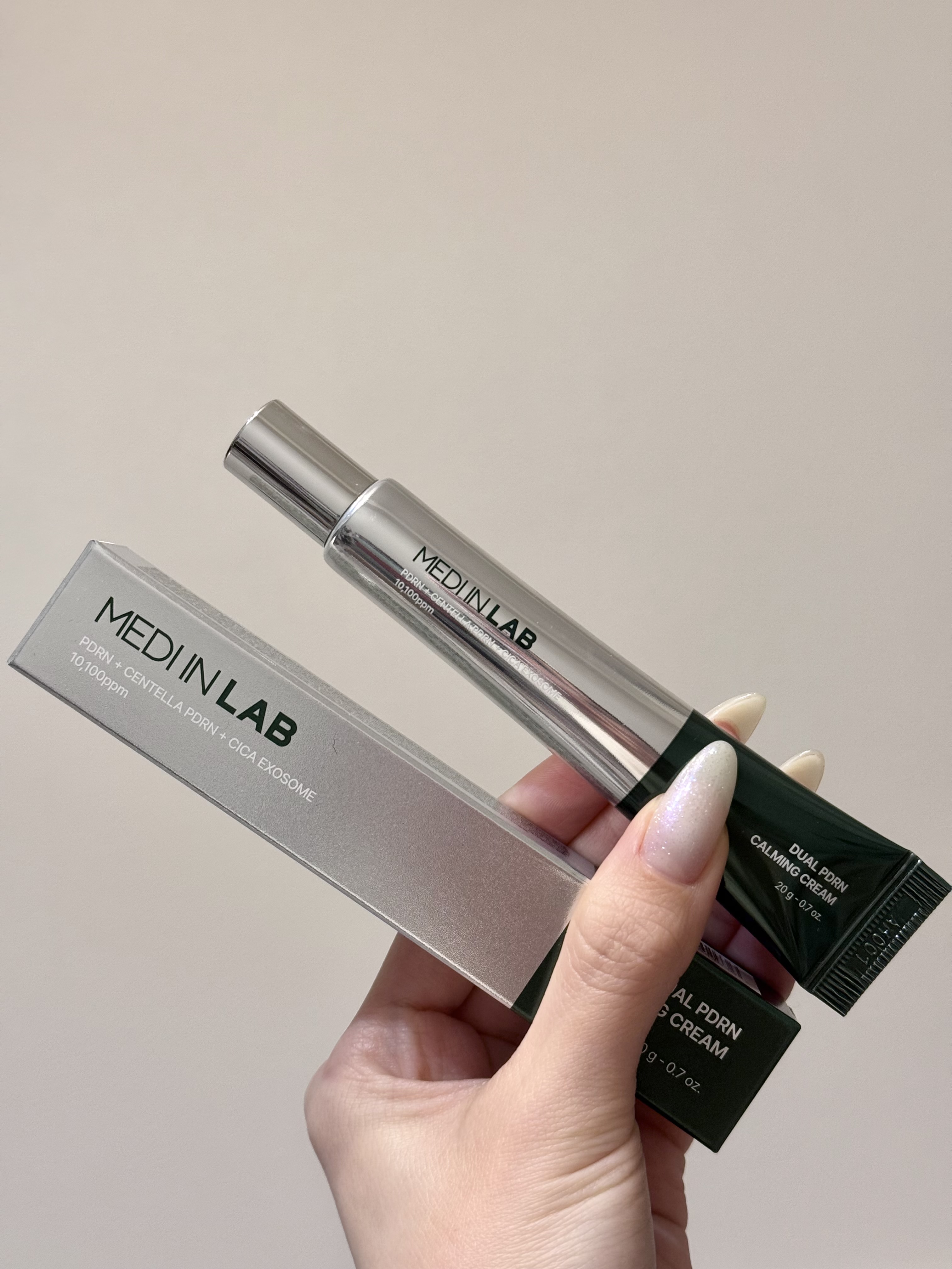 デュアルPDRNカーミングクリーム/MEDI IN LAB/フェイスクリームを使ったクチコミ（1枚目）