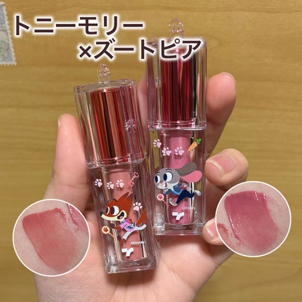 ゲットイットティント ウォーターフルバター/TONYMOLY/リップティントを使ったクチコミ(1枚目)