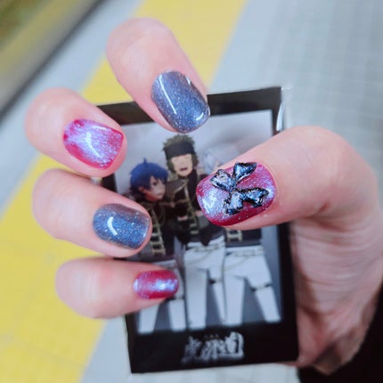 ジェルネイル(ライト対応)/セリア/ジェルネイルを使ったクチコミ(4枚目)