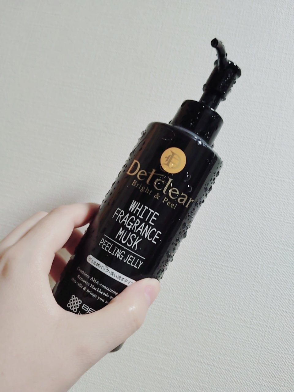 DETクリア ブライト&ピール ピーリングジェリー<炭タイプ>/Detclear/ピーリングを使ったクチコミ(1枚目)