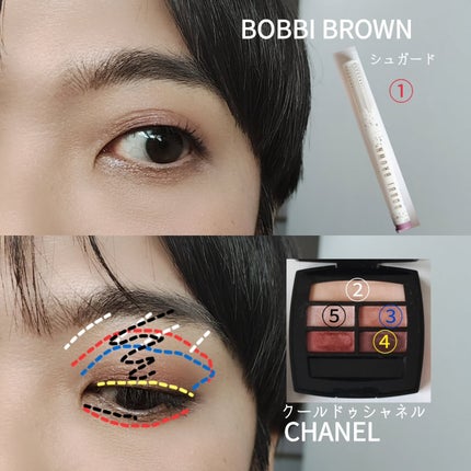 ロングウェア クリーム シャドウ スティック/BOBBI BROWN/スティックアイシャドウを使ったクチコミ(4枚目)
