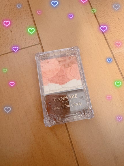グロウフルールチークス/キャンメイク/パウダーチークを使ったクチコミ(1枚目)