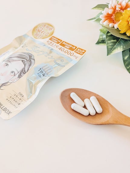 飲む白玉グルタチ/ピルボックス/美容サプリメントを使ったクチコミ(5枚目)