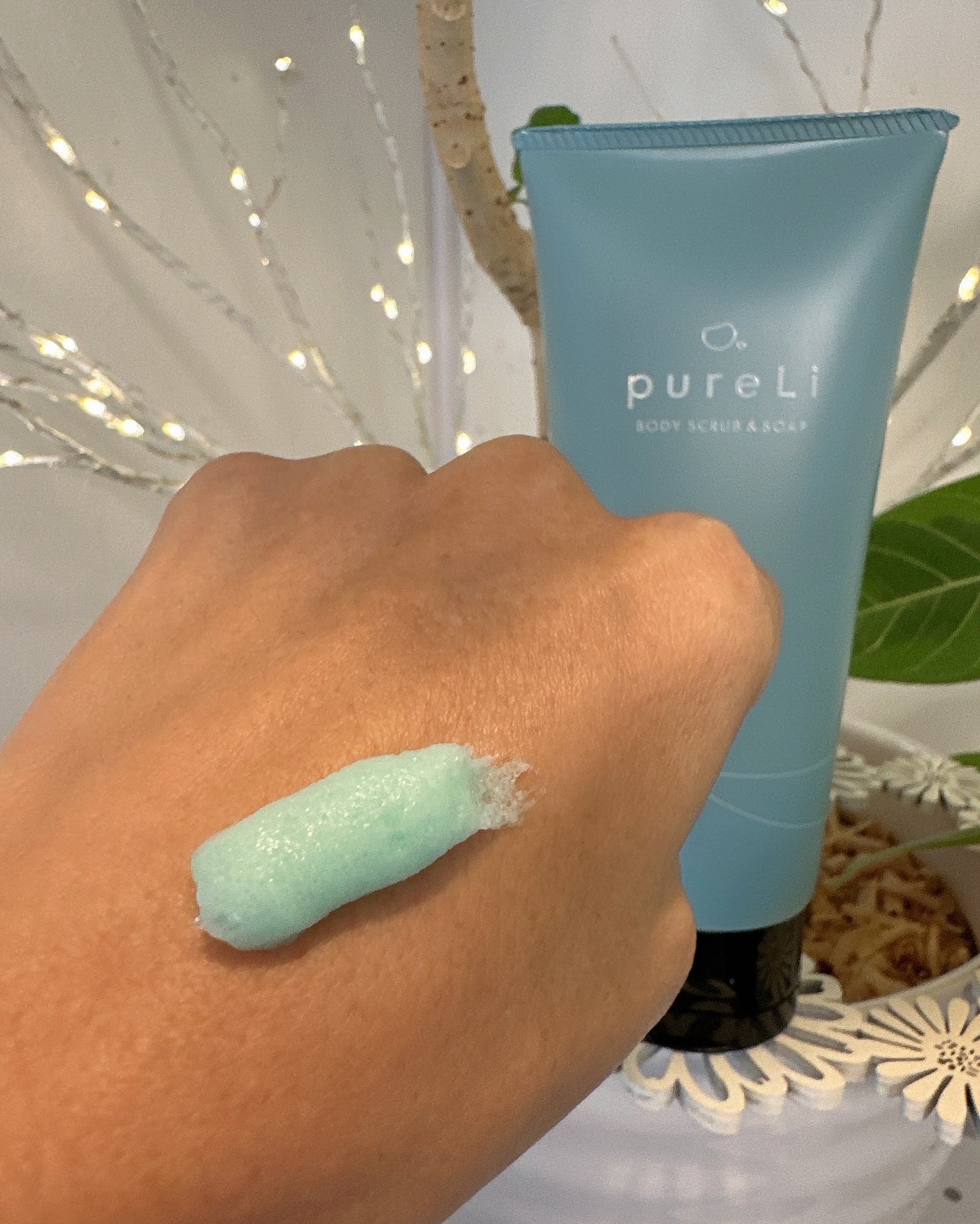 pureLiボディスクラブ&ボディソープ マンダリンウッドの香り/pureLi/ボディスクラブを使ったクチコミ(2枚目)