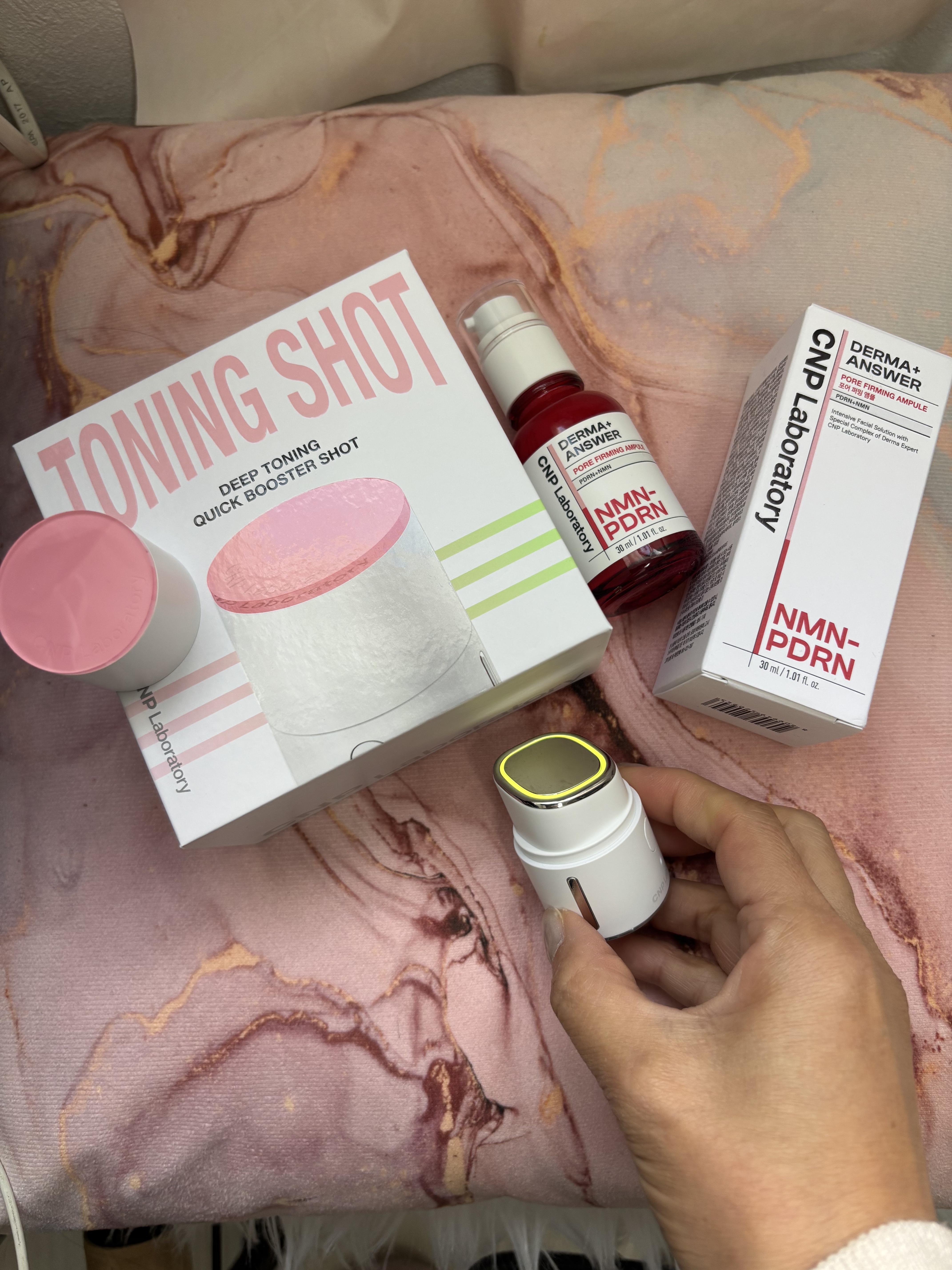 NMN-PDRN ダーマアンサー ポア ファーミング アンプル/CNP Laboratory/美容液を使ったクチコミ（2枚目）