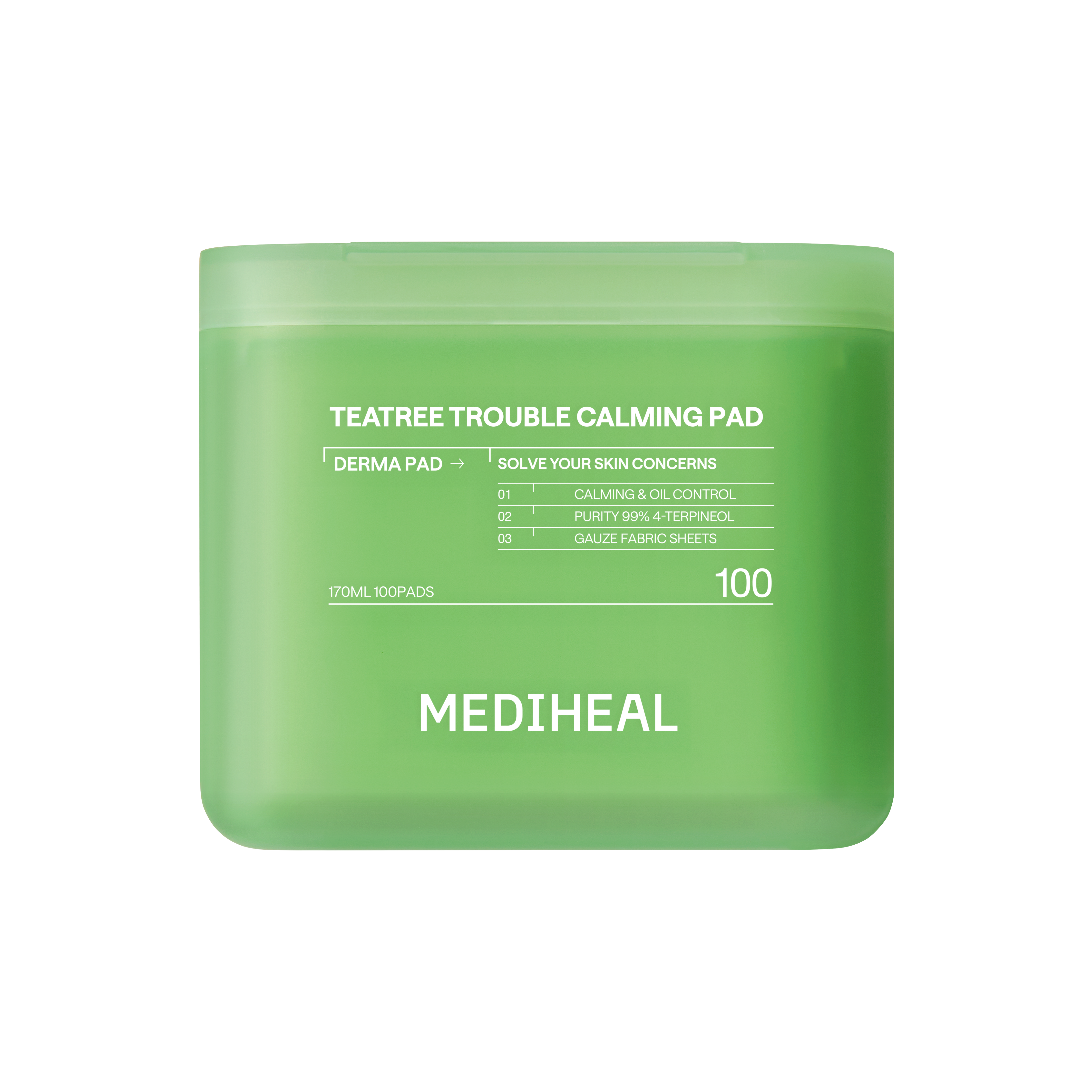 2026/2/16発売 MEDIHEAL ティーツリー トラブルカーミングパッド