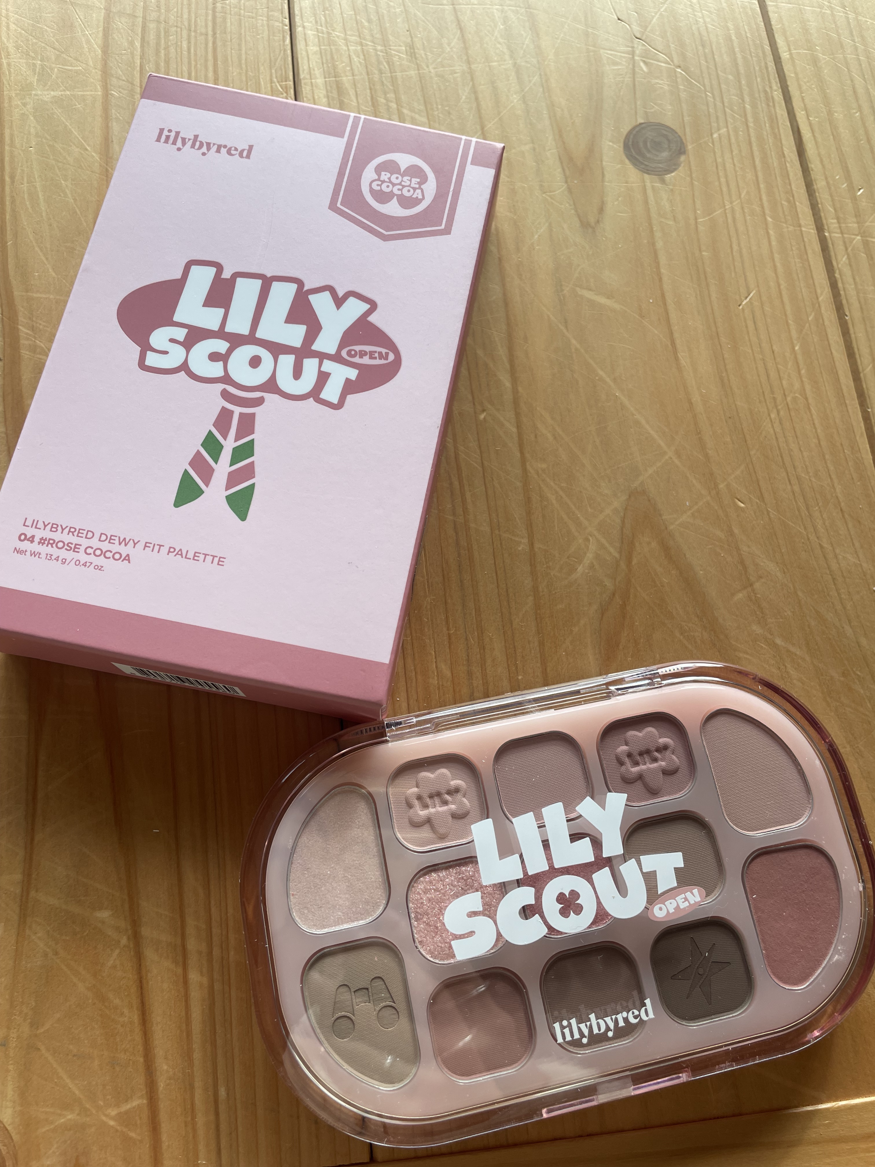 Dewy Fit Palette/lilybyred/アイシャドウパレットを使ったクチコミ（1枚目）