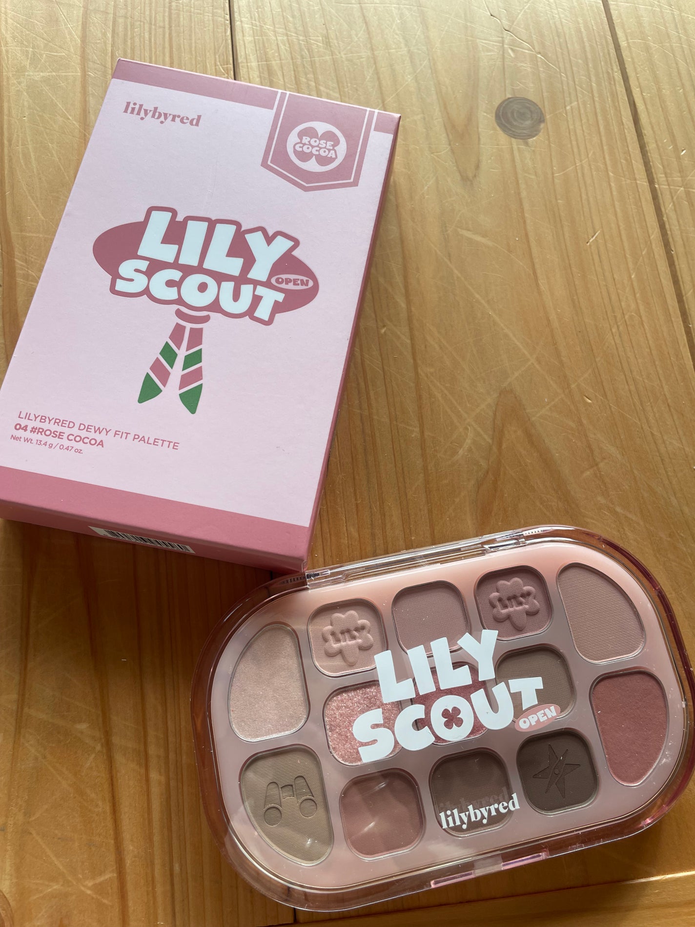 Dewy Fit Palette/lilybyred/アイシャドウパレットを使ったクチコミ(1枚目)