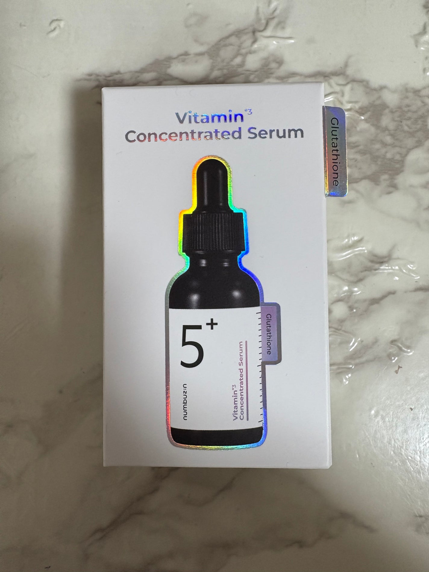 5番 白玉グルタチオンC美容液/numbuzin/美容液を使ったクチコミ(1枚目)