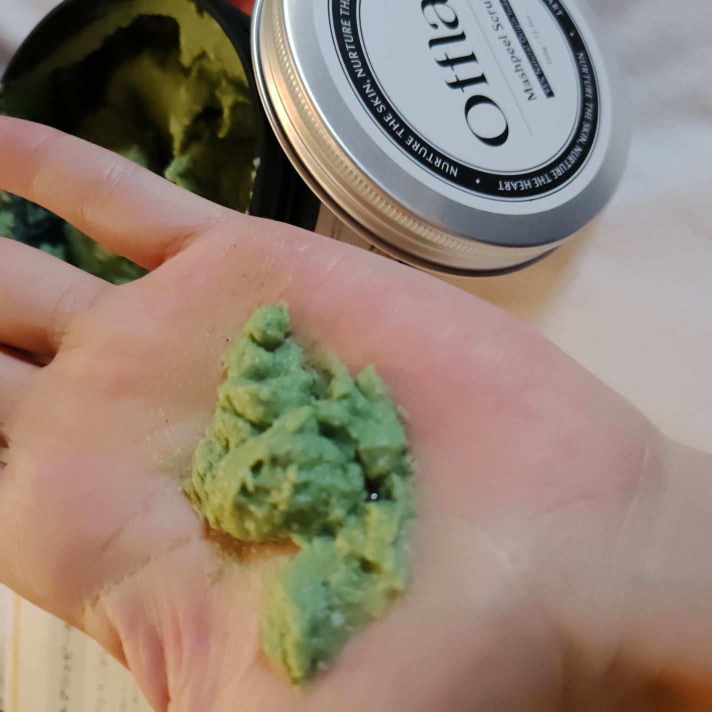 オフラットマシュピールスクラブ/Offlat/ピーリングを使ったクチコミ(3枚目)