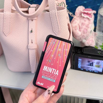 ミンティア ブリーズ シャイニーピンク/アサヒフードアンドヘルスケア/食品を使ったクチコミ(1枚目)