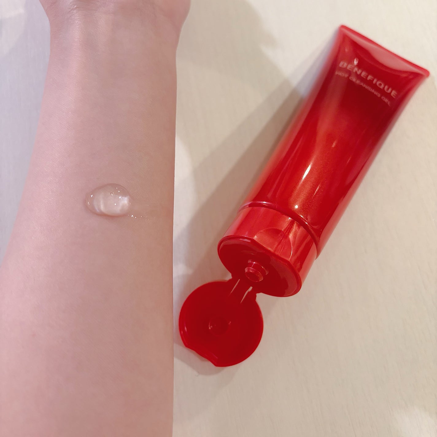 ベネフィーク ホットクレンジングジェル/BENEFIQUE/クレンジングジェルを使ったクチコミ(3枚目)