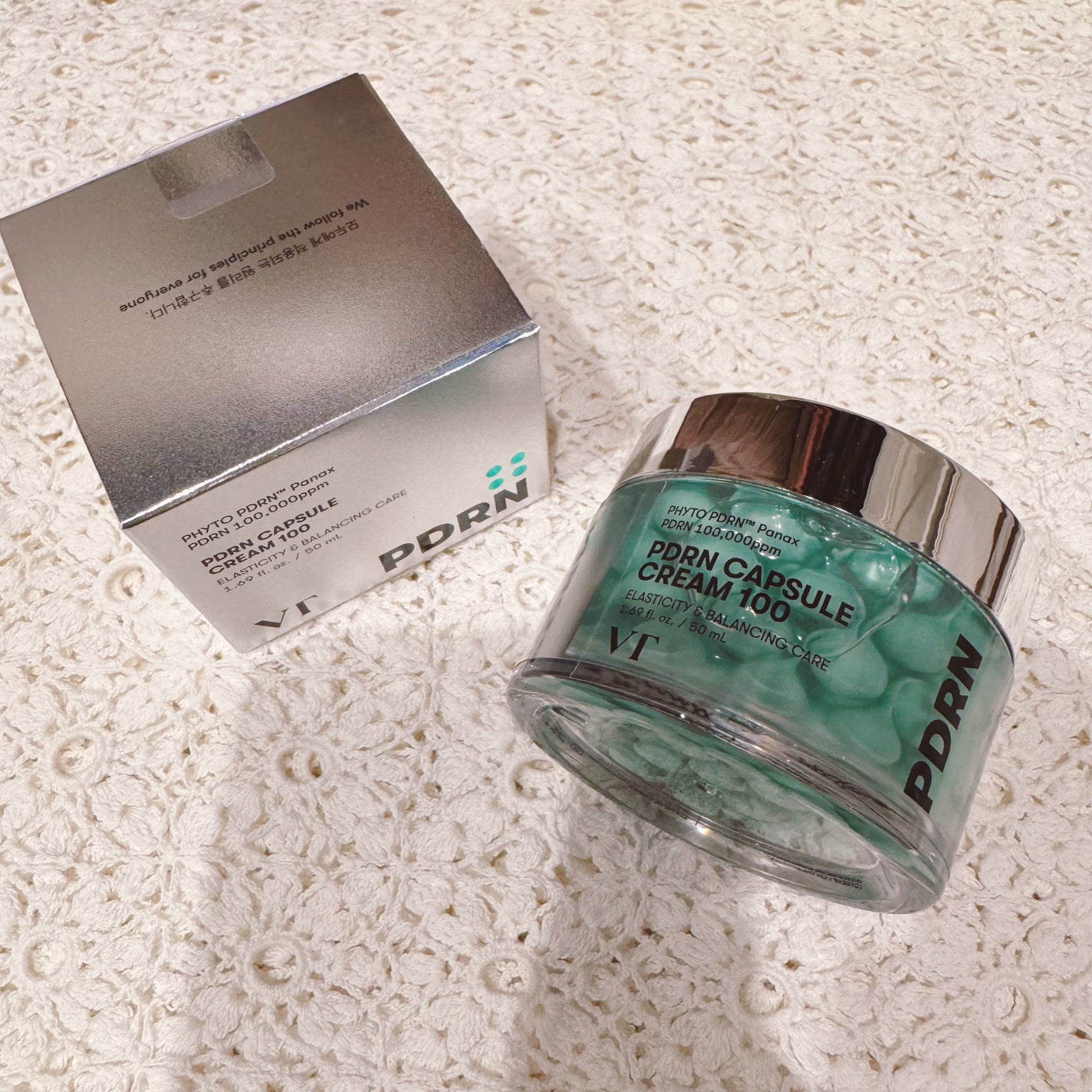 PDRN カプセルクリーム 100/VT/フェイスクリームを使ったクチコミ(1枚目)