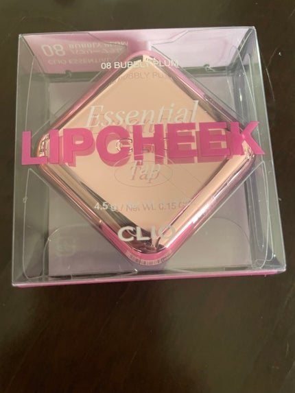 エッセンシャル リップチーク タップ 08 バブリープラム(BUBBLY PLUM)/CLIO/ジェル・クリームチークの画像