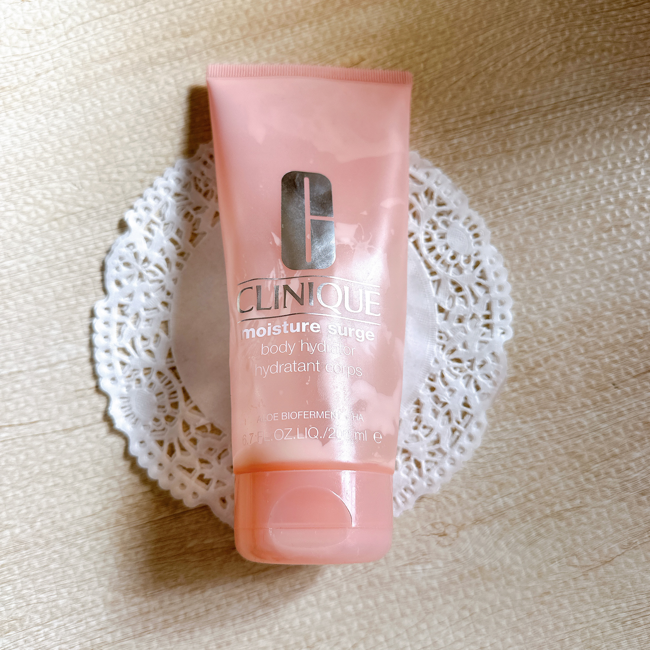 モイスチャー サージ ボディ ハイドレーター/CLINIQUE/ボディミルクを使ったクチコミ（2枚目）