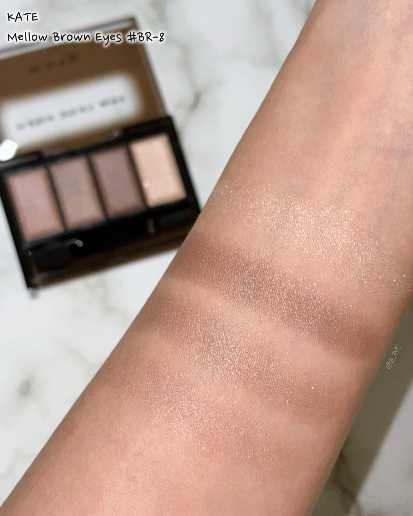 ケイト メロウブラウンアイズ/KATE/アイシャドウパレットを使ったクチコミ(3枚目)
