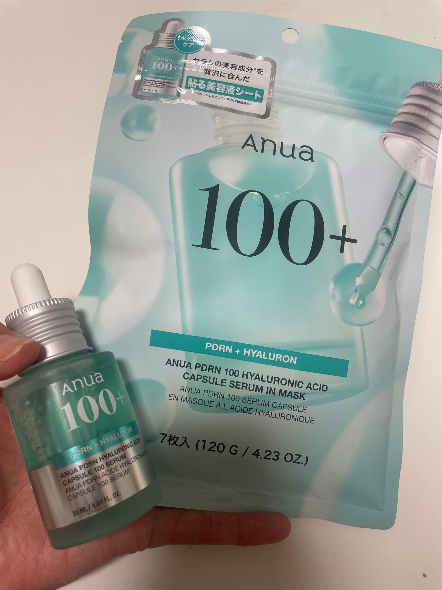 PDRNヒアルロン酸カプセル100セラムマスクパック/Anua/シートマスク・パックを使ったクチコミ(1枚目)