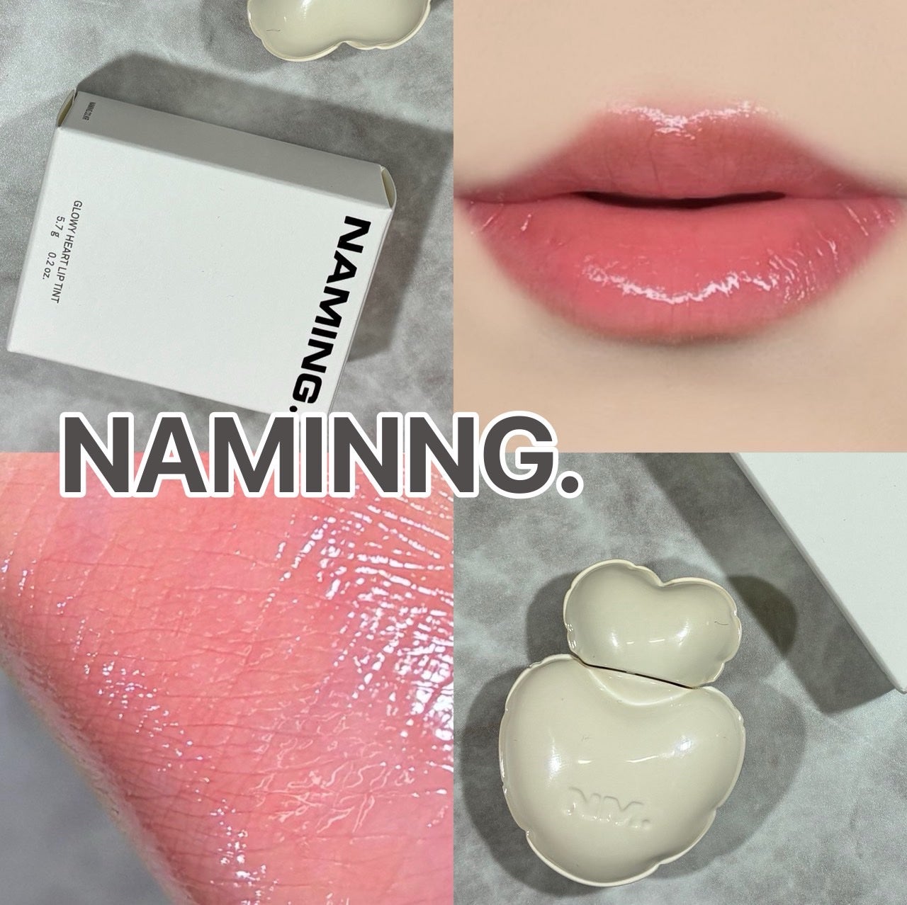 ネーミング グロウ ハートリップティント/NAMING./リップティントを使ったクチコミ(1枚目)