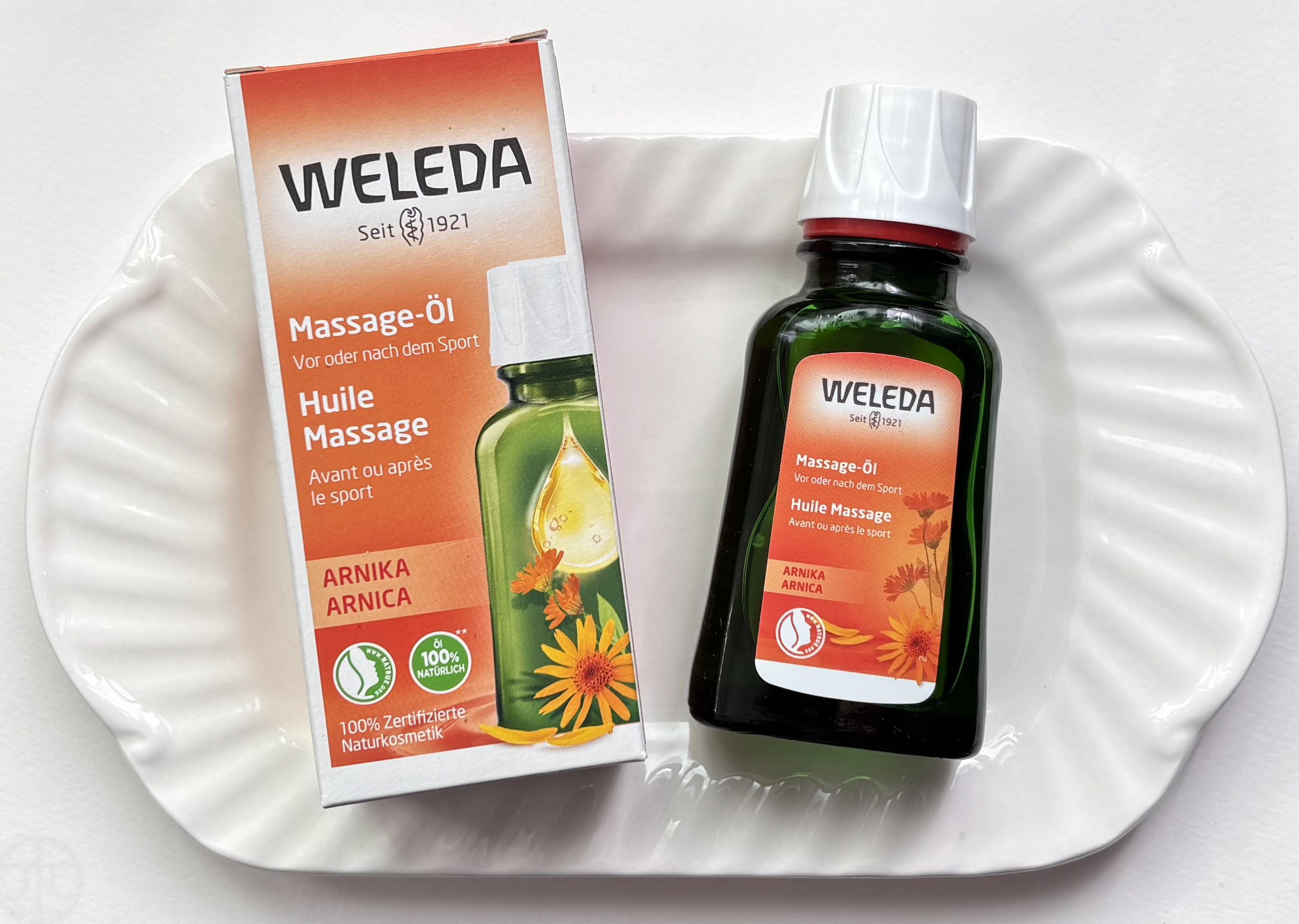 アルニカ マッサージオイル  50mL/WELEDA/ボディオイルを使ったクチコミ（1枚目）