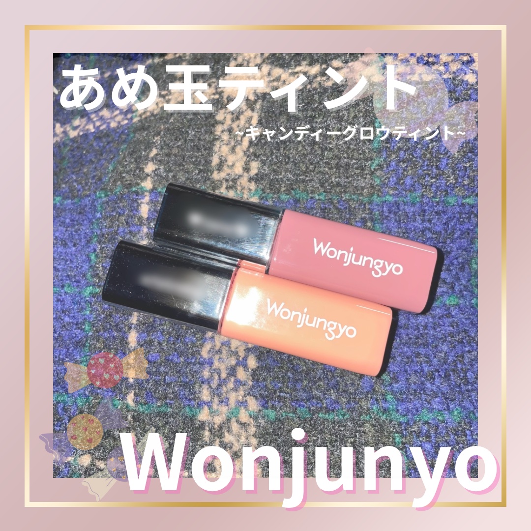ウォンジョンヨ　キャンディーグロウティント 06 ミルキープラム/Wonjungyo/リップティントを使ったクチコミ（1枚目）