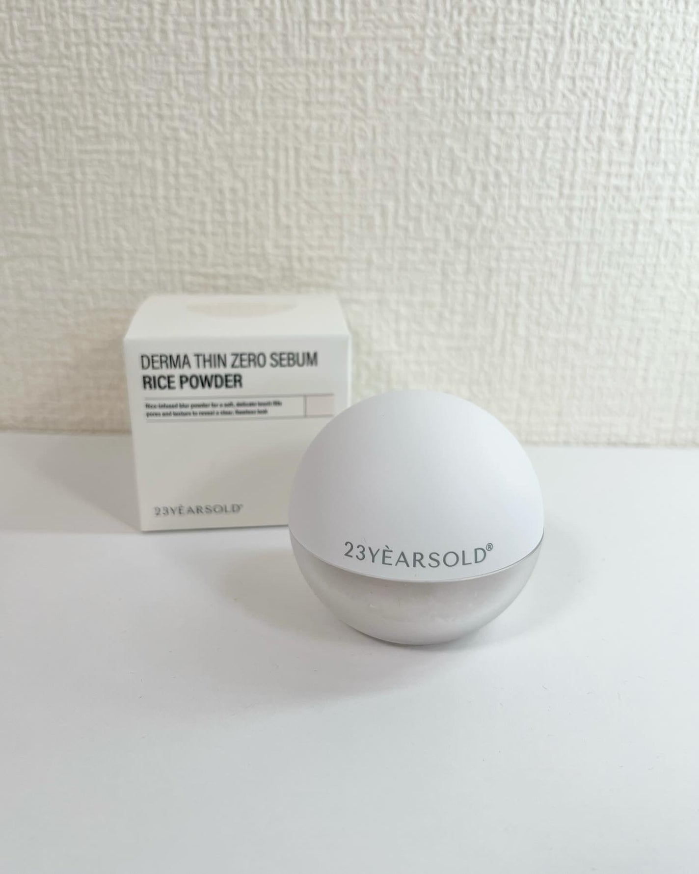 ダーマシンゼロセバムライスパウダー/23years old/ルースパウダーを使ったクチコミ(1枚目)
