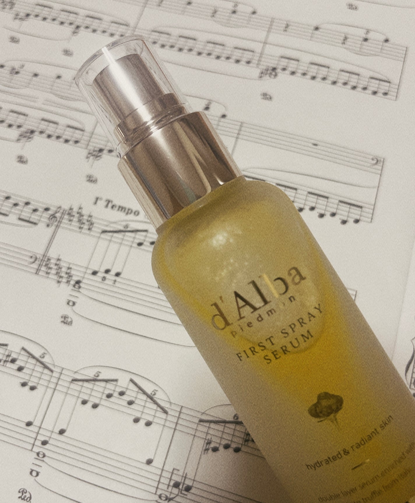 ダルバ ホワイトトリュフファーストスプレーセラム/ダルバ/ミスト状化粧水を使ったクチコミ(1枚目)