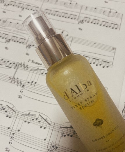 ダルバ ホワイトトリュフファーストスプレーセラム/ダルバ/ミスト状化粧水を使ったクチコミ(1枚目)