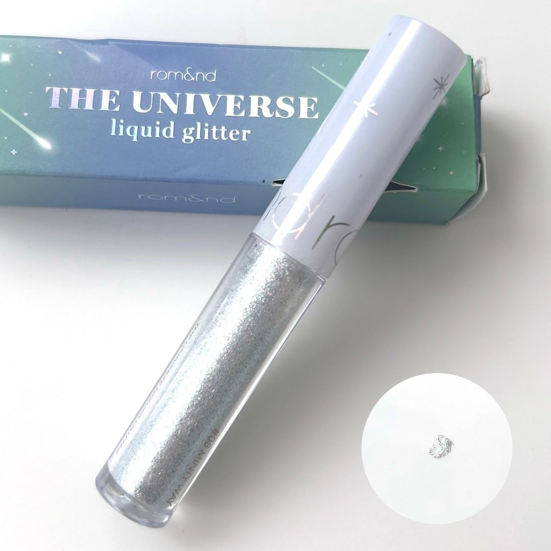 リキッド グリッター シャドウ/rom&nd/グリッターを使ったクチコミ(1枚目)