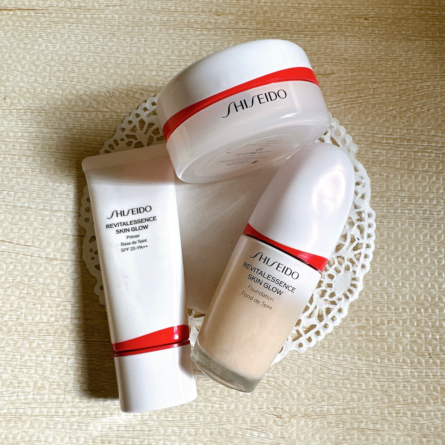 エッセンス スキングロウ ファンデーション/SHISEIDO/リキッドファンデーションを使ったクチコミ(2枚目)