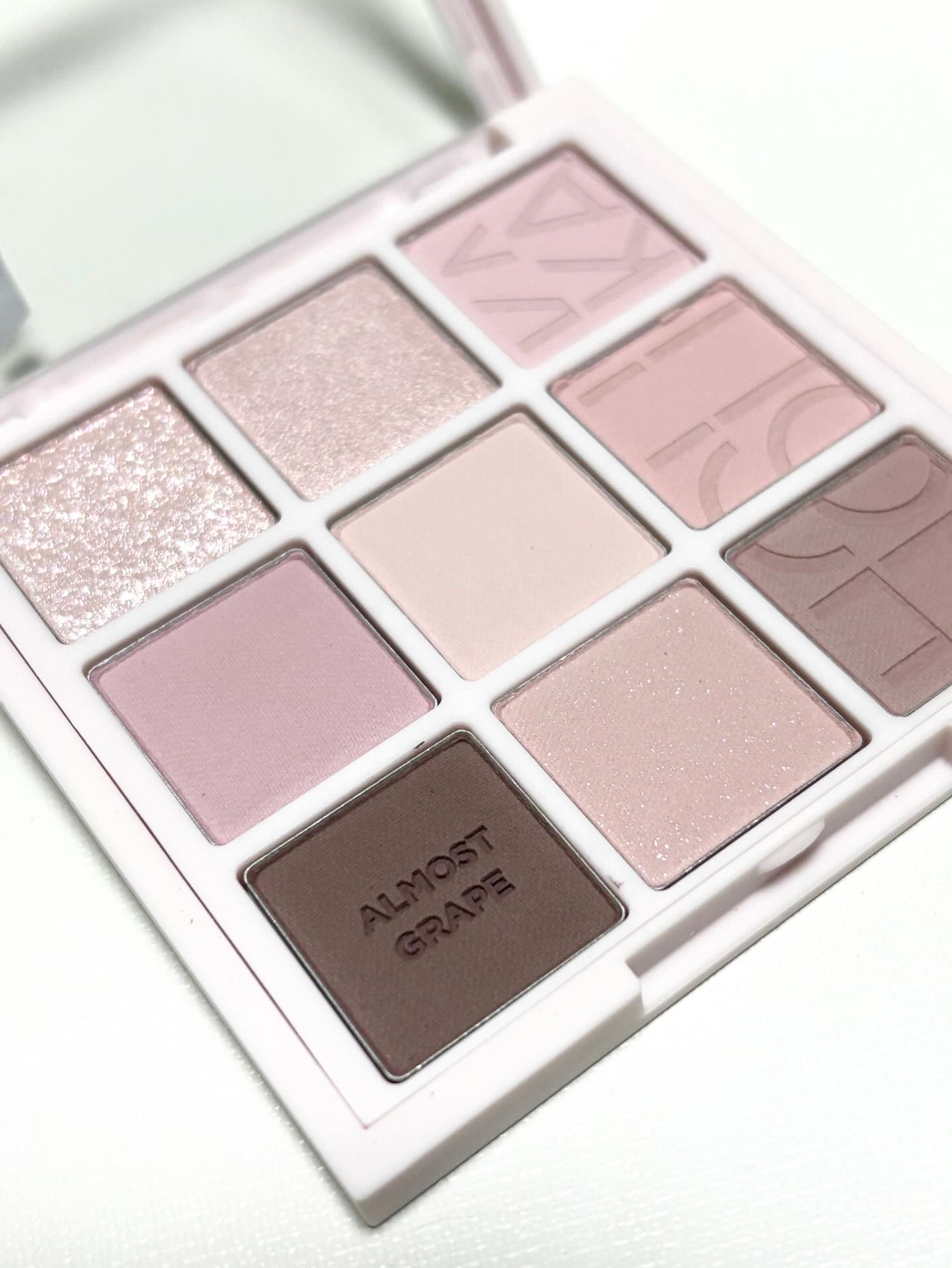 マイフェイブムードアイパレット 9カラー/HOLIKA HOLIKA/アイシャドウパレットを使ったクチコミ（2枚目）