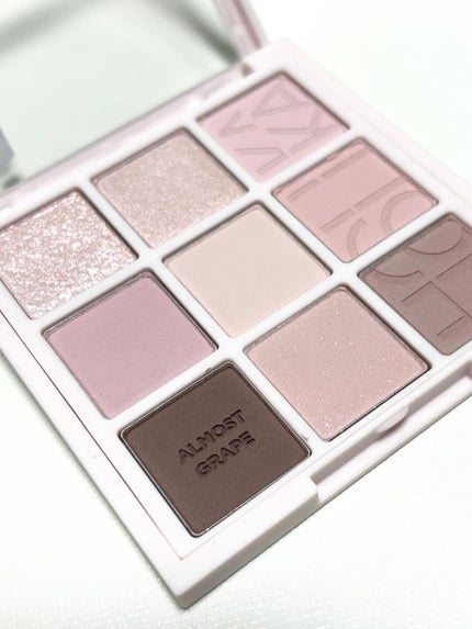 マイフェイブムードアイパレット 9カラー/HOLIKA HOLIKA/アイシャドウパレットを使ったクチコミ(2枚目)