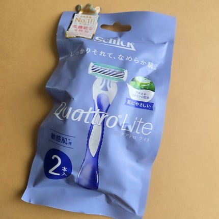 クアトロライト 敏感肌用 (2本入)/シック/シェーバーを使ったクチコミ(1枚目)