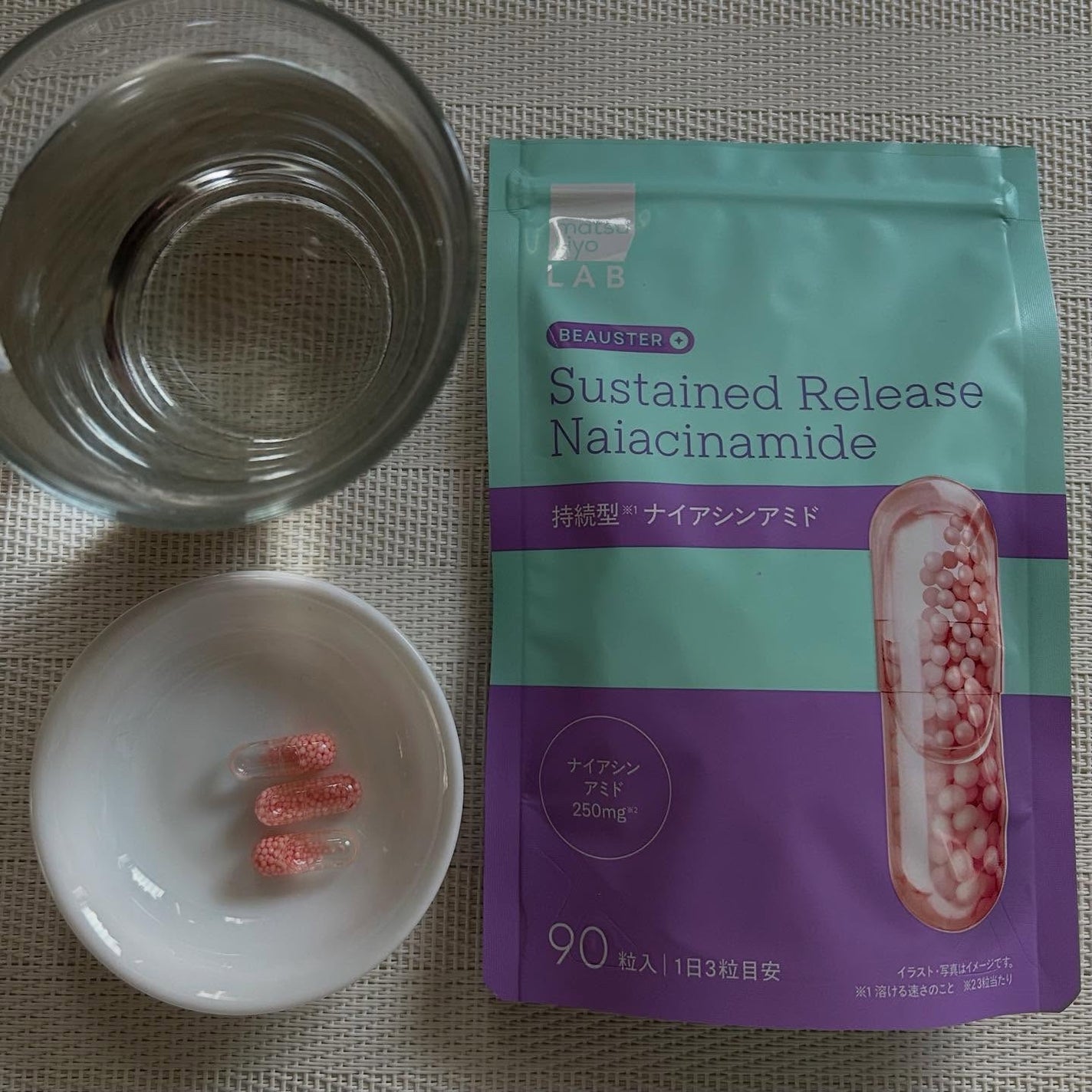 ビュースター 持続型ナイアシンアミド/matsukiyo LAB/美容サプリメントを使ったクチコミ(7枚目)