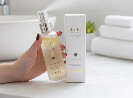 ダルバ ホワイトトリュフファーストスプレーセラム/ダルバ/ミスト状化粧水を使ったクチコミ(1枚目)