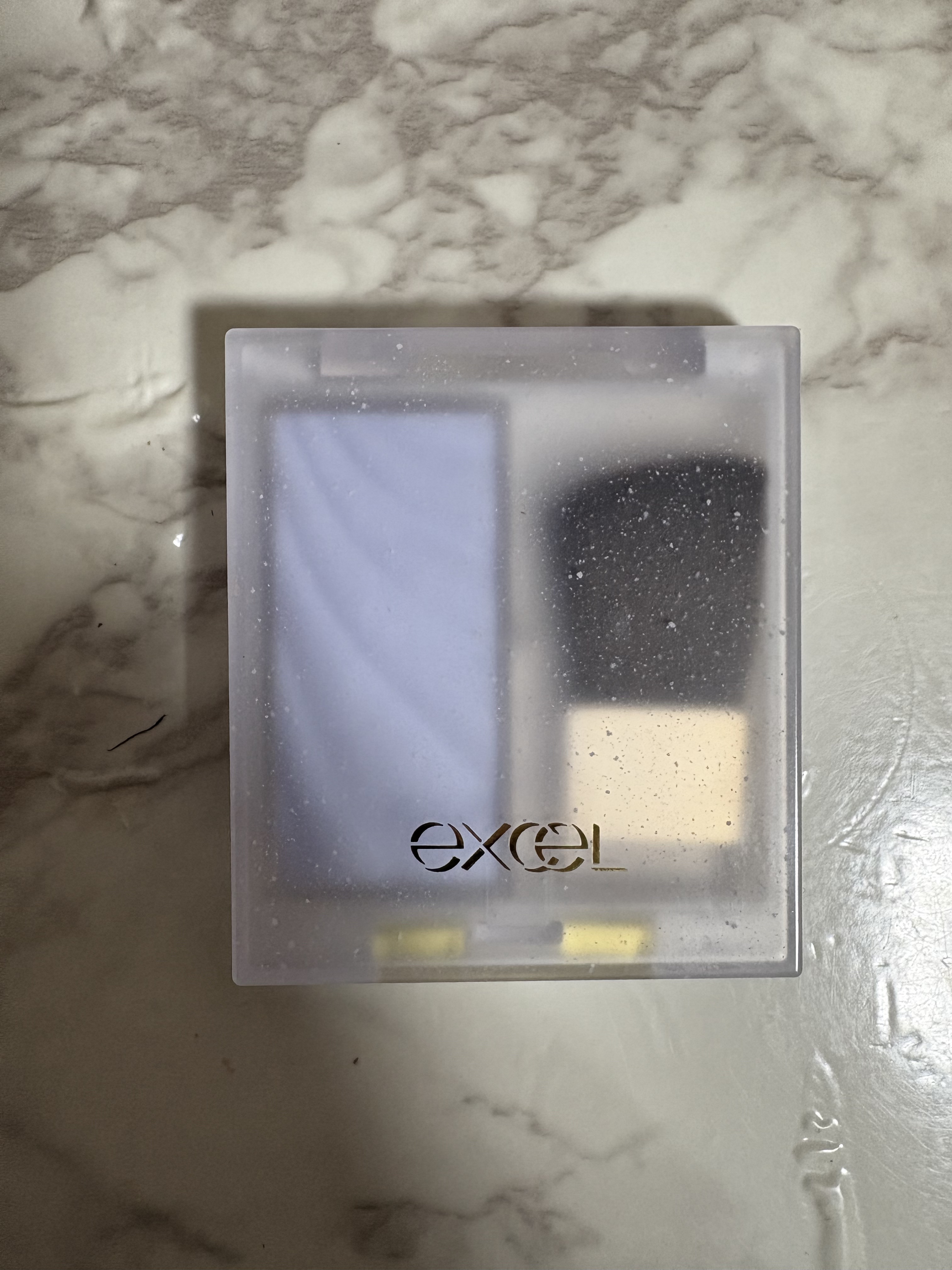 ドレープド シマーグロウ DS04 スノーグロウ(限定)/excel/パウダーハイライトを使ったクチコミ（1枚目）