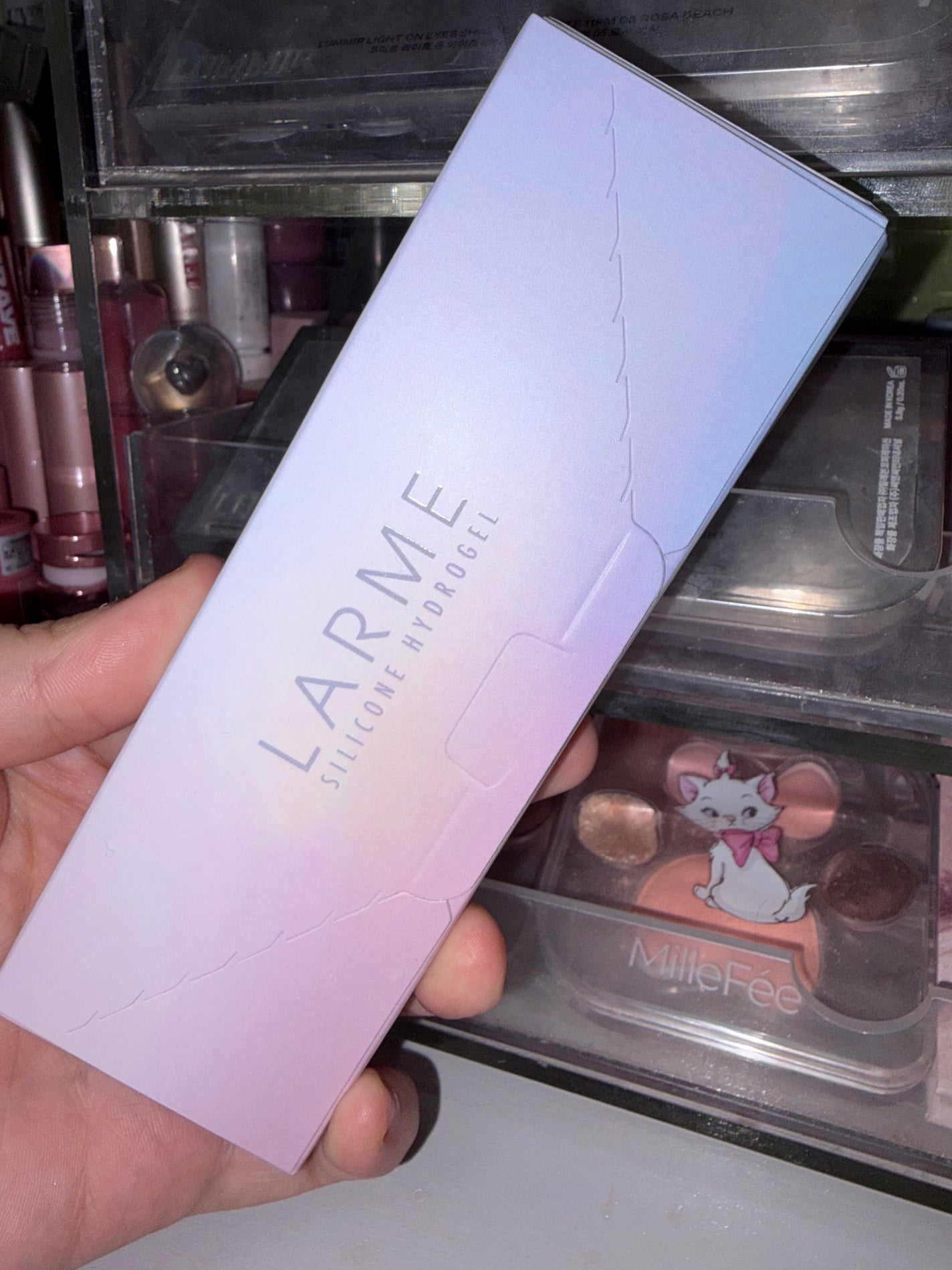 ラルム シリコーンハイドロゲル ダブルモイストUV ワンデー/LARME/カラーコンタクトレンズを使ったクチコミ(2枚目)