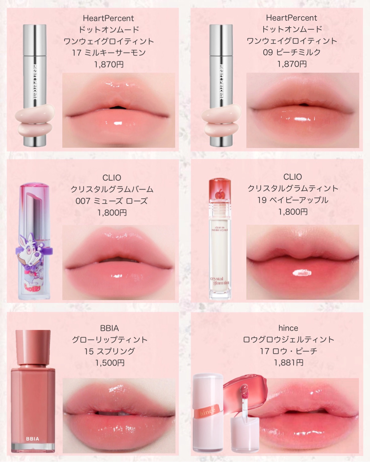 クリスタル グラム ティント 19 ベビーアップル(BABY APPLE)/CLIO/リップティントを使ったクチコミ（3枚目）