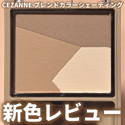 ブレンドカラーシェーディング/CEZANNE/シェーディングを使ったクチコミ(1枚目)
