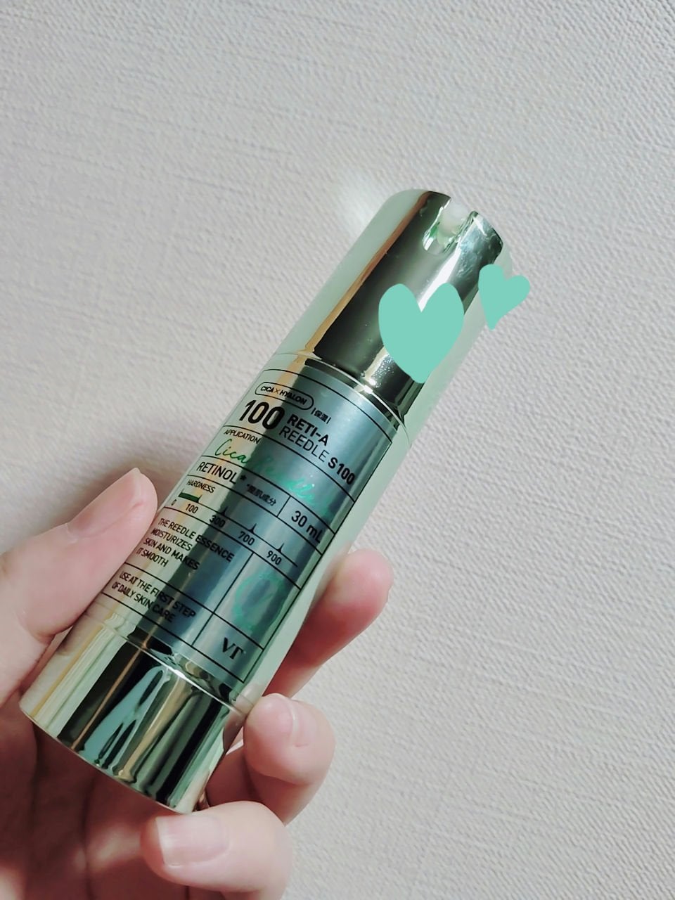 S100 レチAリードル/VT/美容液を使ったクチコミ(1枚目)