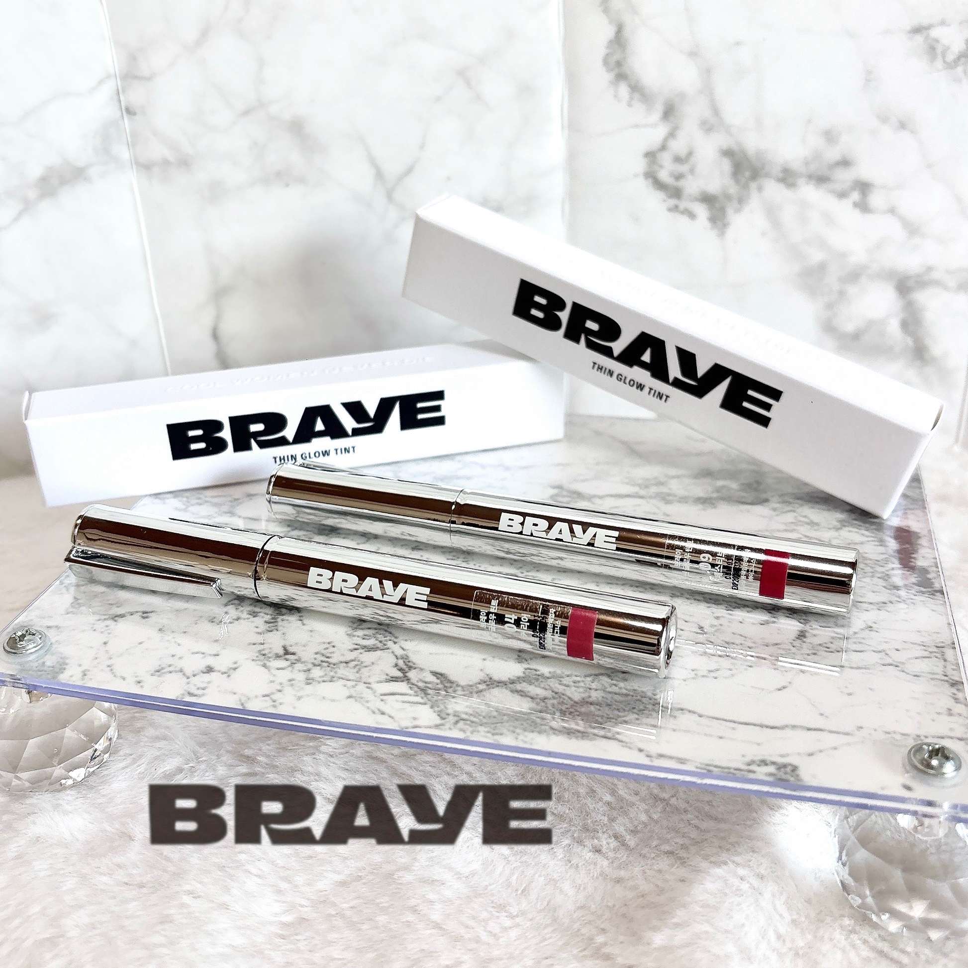 THIN GLOW TINT/BRAYE/口紅を使ったクチコミ（1枚目）