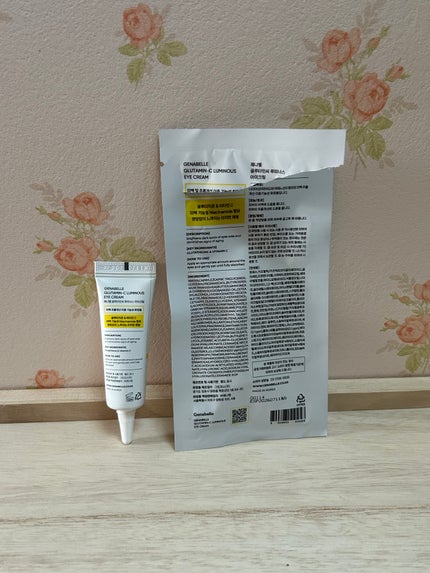 グルタミンCルミナスアイクリーム/Genabelle/アイケア・アイクリームを使ったクチコミ(2枚目)