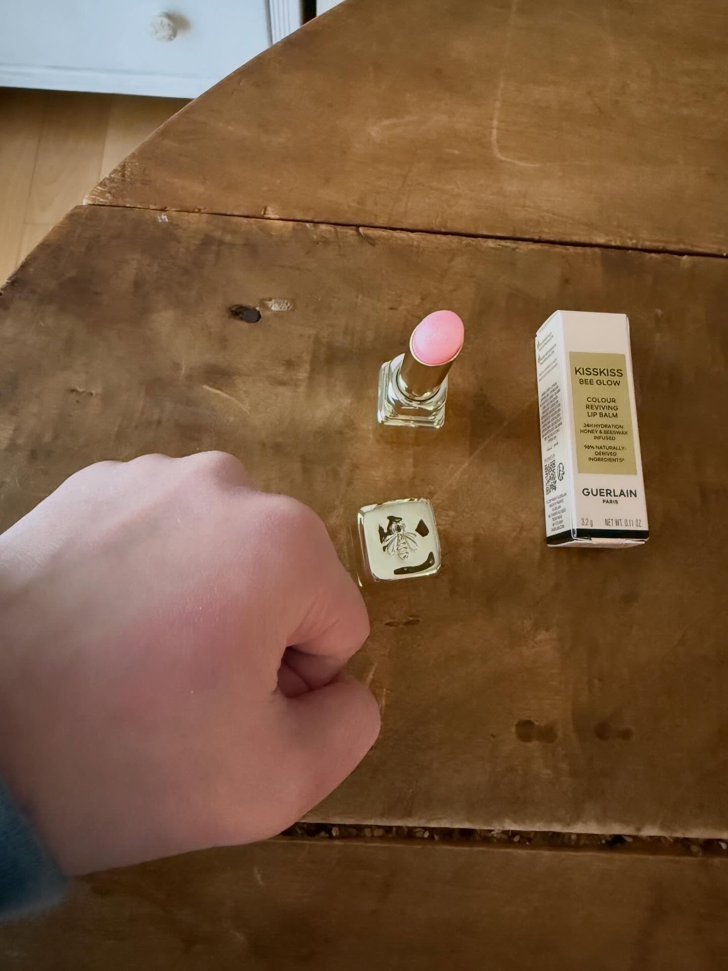 キスキス ビー グロウ パーリー/GUERLAIN/口紅を使ったクチコミ（2枚目）