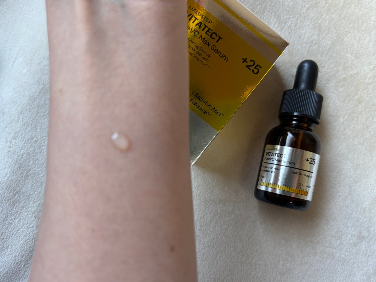 VITATECT PureVC Max Serum/LIALUSTER/美容液を使ったクチコミ(4枚目)