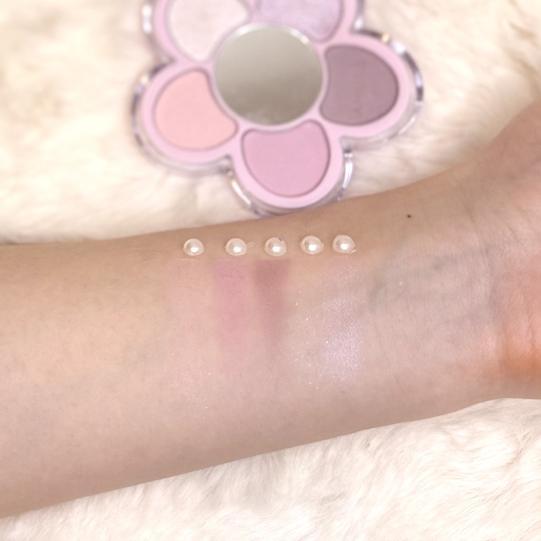 フローラアイパレット/AMUSE/アイシャドウを使ったクチコミ（3枚目）