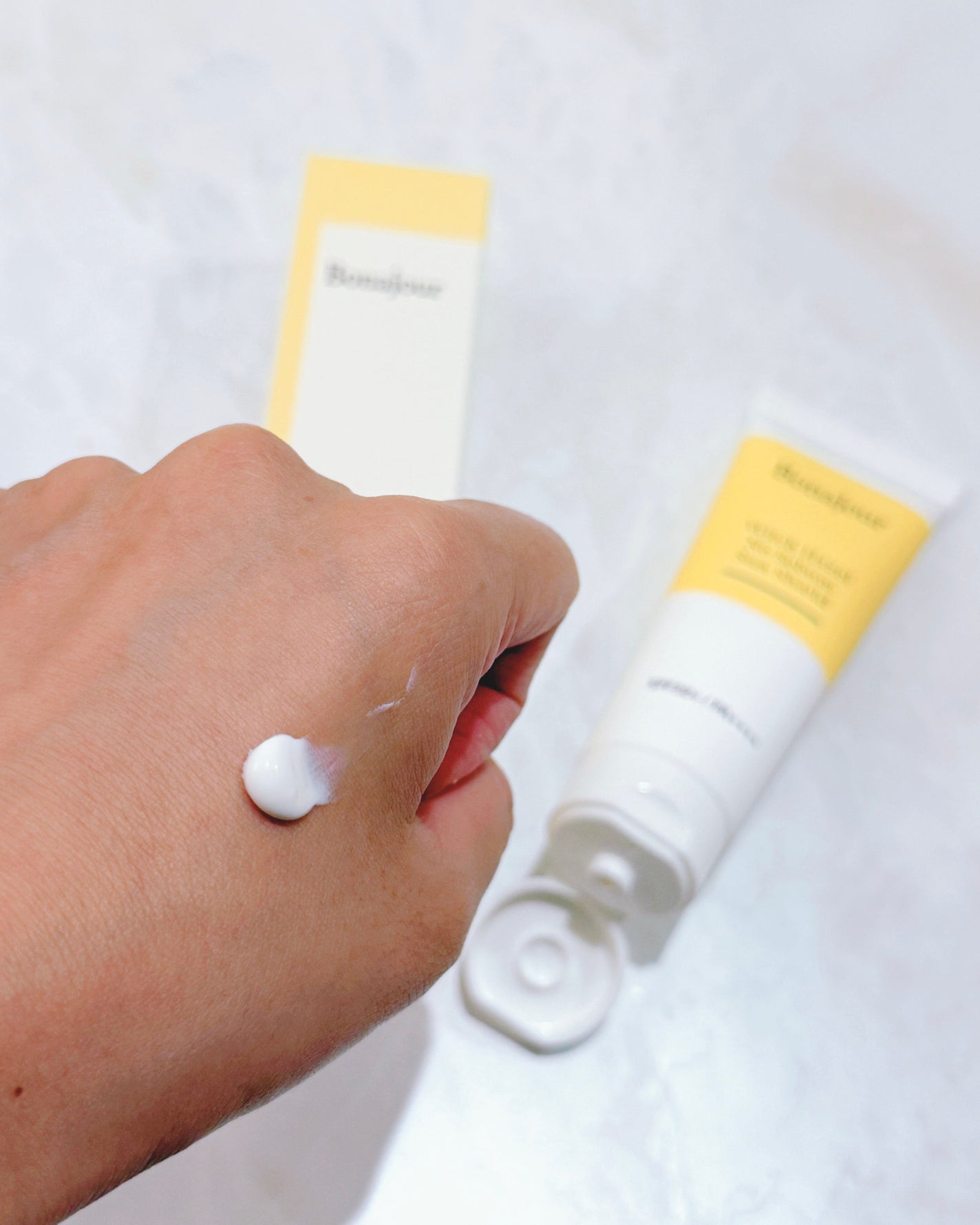 ウィッチハーゼル ノーセバムサンクリーム/Bonajour/日焼け止めクリームを使ったクチコミ(4枚目)