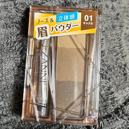 ノーズ&アイブロウパウダー/CEZANNE/パウダーアイブロウを使ったクチコミ(2枚目)