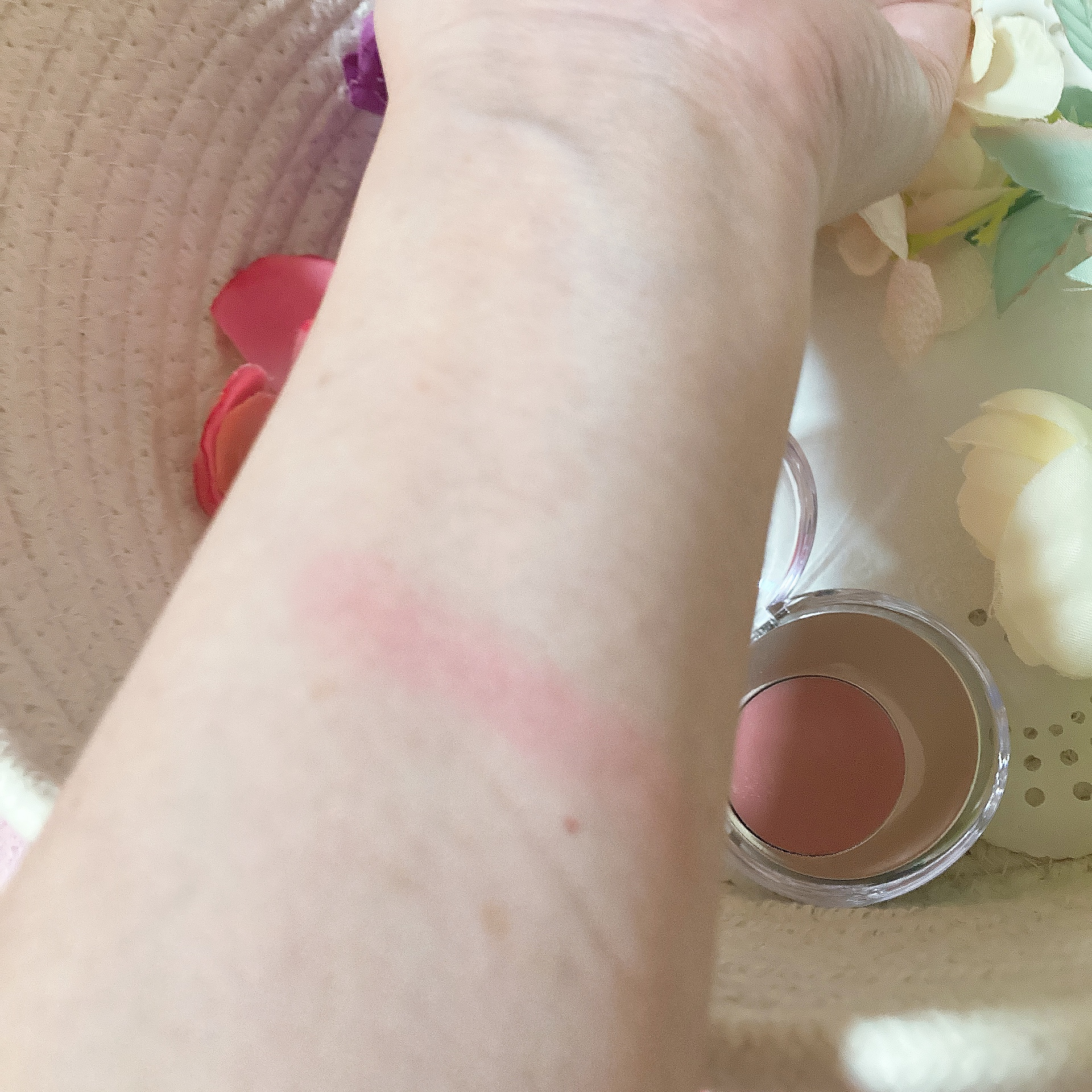 メルティングムードリップ&チーク/moonshot/ジェル・クリームチークを使ったクチコミ（2枚目）