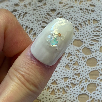 小豆 on LIPS 「❄️スノードーム❄️ ◎紫リボンの方 パーツ作成用のシリコン型..」(4枚目)